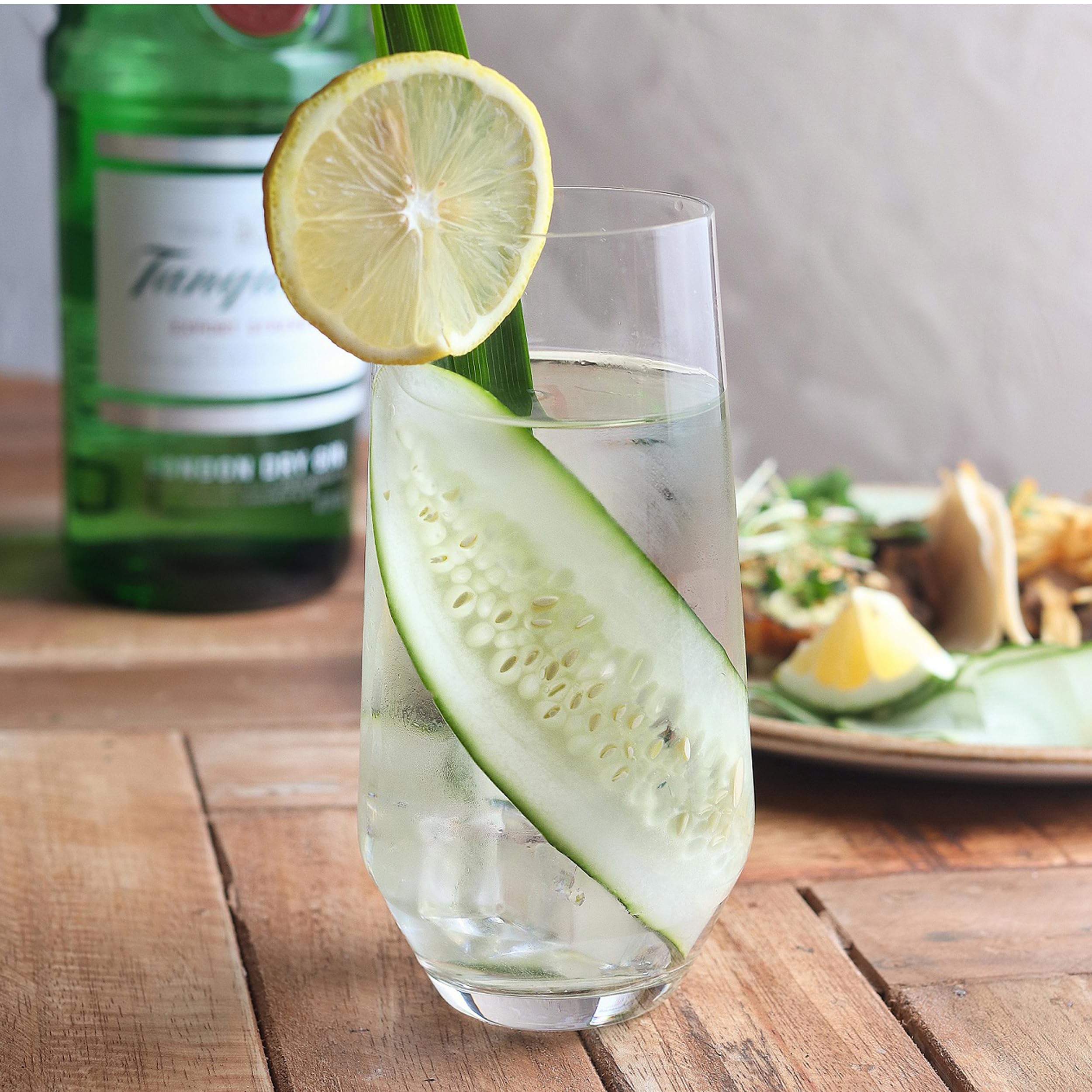 Stölzle Lausitz Longdrinkgläser Quatrophil 6er-Set – Elegante Longdrinkbecher und Cocktailgläser für Drinks – Bild 5
