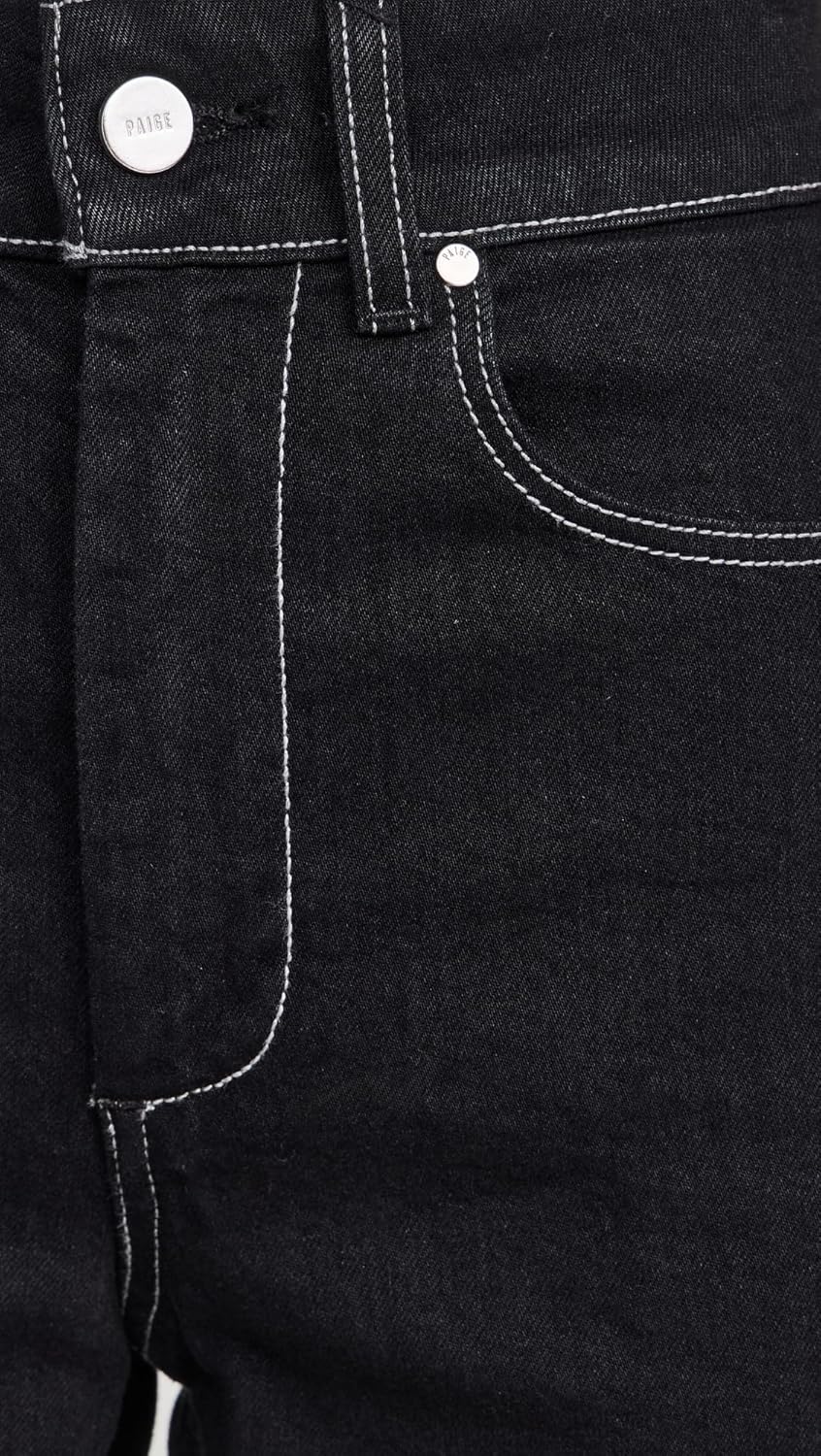 PAIGE Women's Sasha Wide Cuff Jeans - Image 6