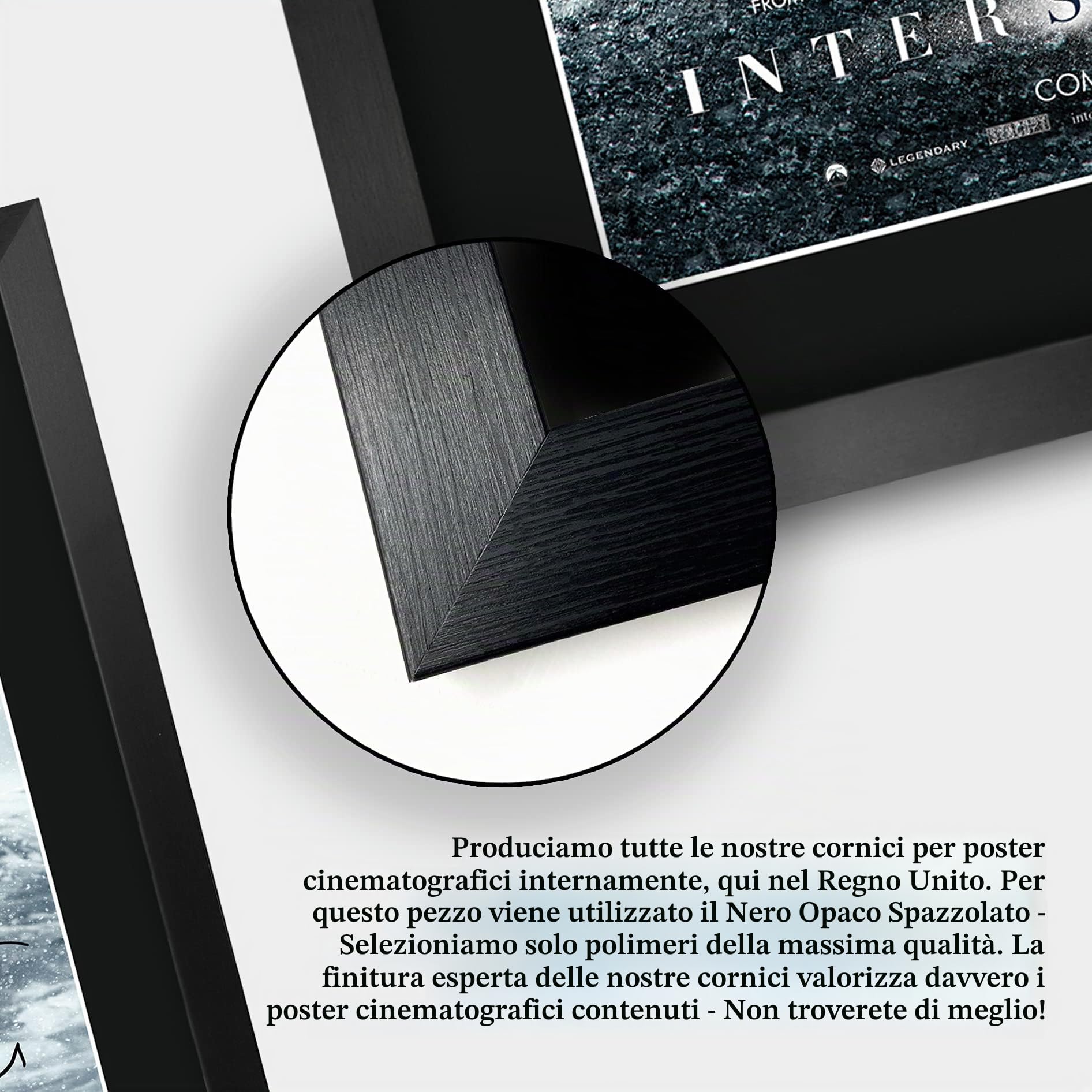 HWC Trading Interstellar Matthew McConaughey, Anne Hathaway Regali Stampati Autografo Firmato Immagine Per Gli Appassionati Di Memorabilia Di Film - A3 Incorniciato
