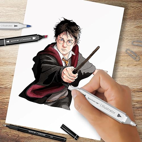 Miniatura 3 de Spectrum Noir Juego de arte profesional para fanáticos, 24 piezas, Harry Potter