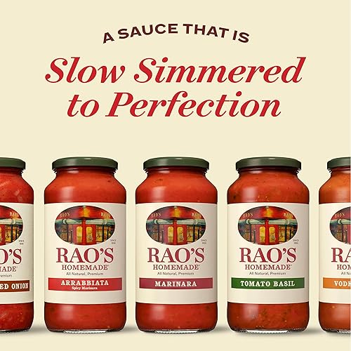 Miniatura 7 de Raos - Salsa de tomate Raos Homemade albahaca con tomate 24 onzas 680 g salsa versátil para pasta reducida en carbohidratos apta para dietas keto