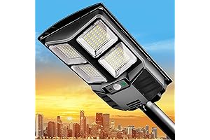 400W Dusk to Dawn Solar Parking Lot Light with Motion Activation for Enhanced Security
