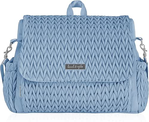 Hannah & Sophia Belle Convertible Baby Diaper Backpack & Bag