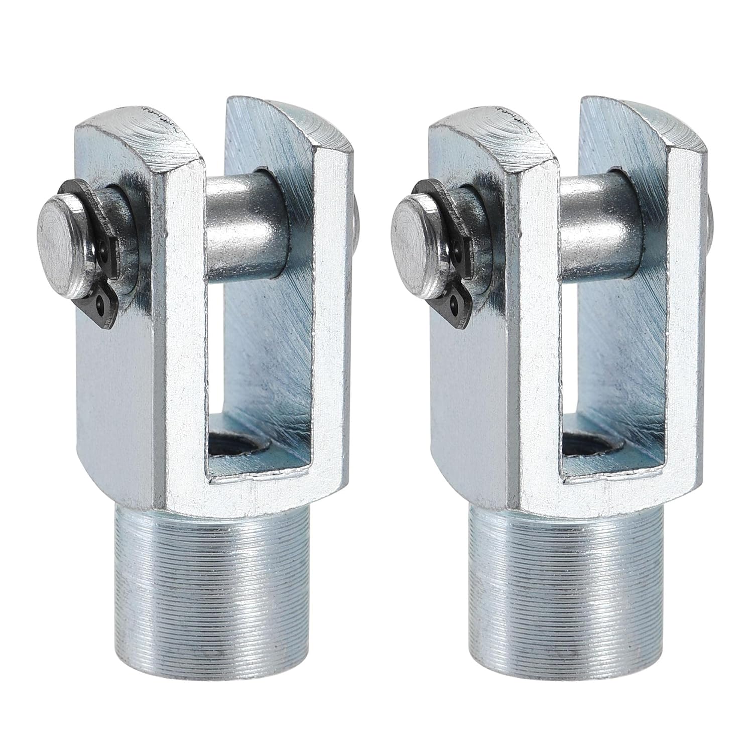 uxcell Air Cylinder Rod Clevis End 42mm Length M8x1.25 Female Thread Y Connector 2pcs Amazon