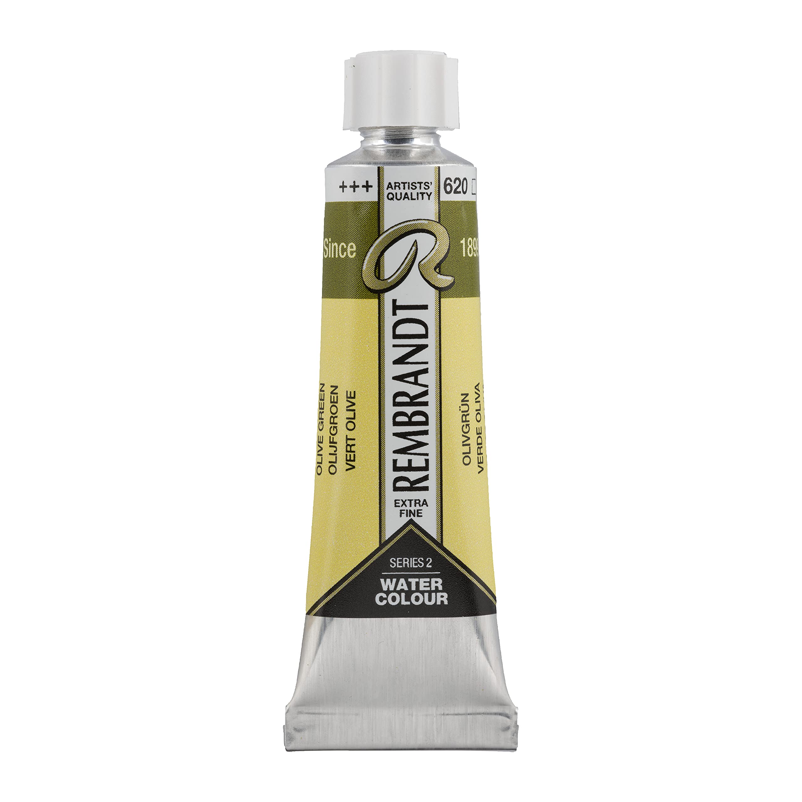 Rembrandt Olive Green Watercolour Tube 10 Ml 620 (05016200)