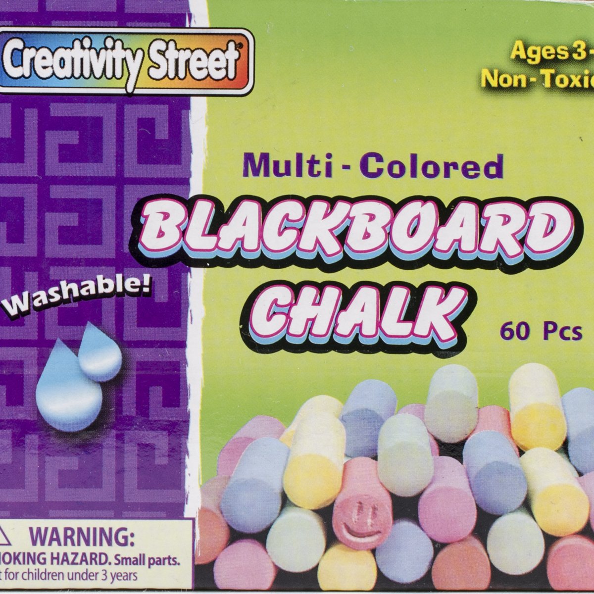 Creativity StreetCreativity Street Blackboard Multicolored Chalk - 60 Piece