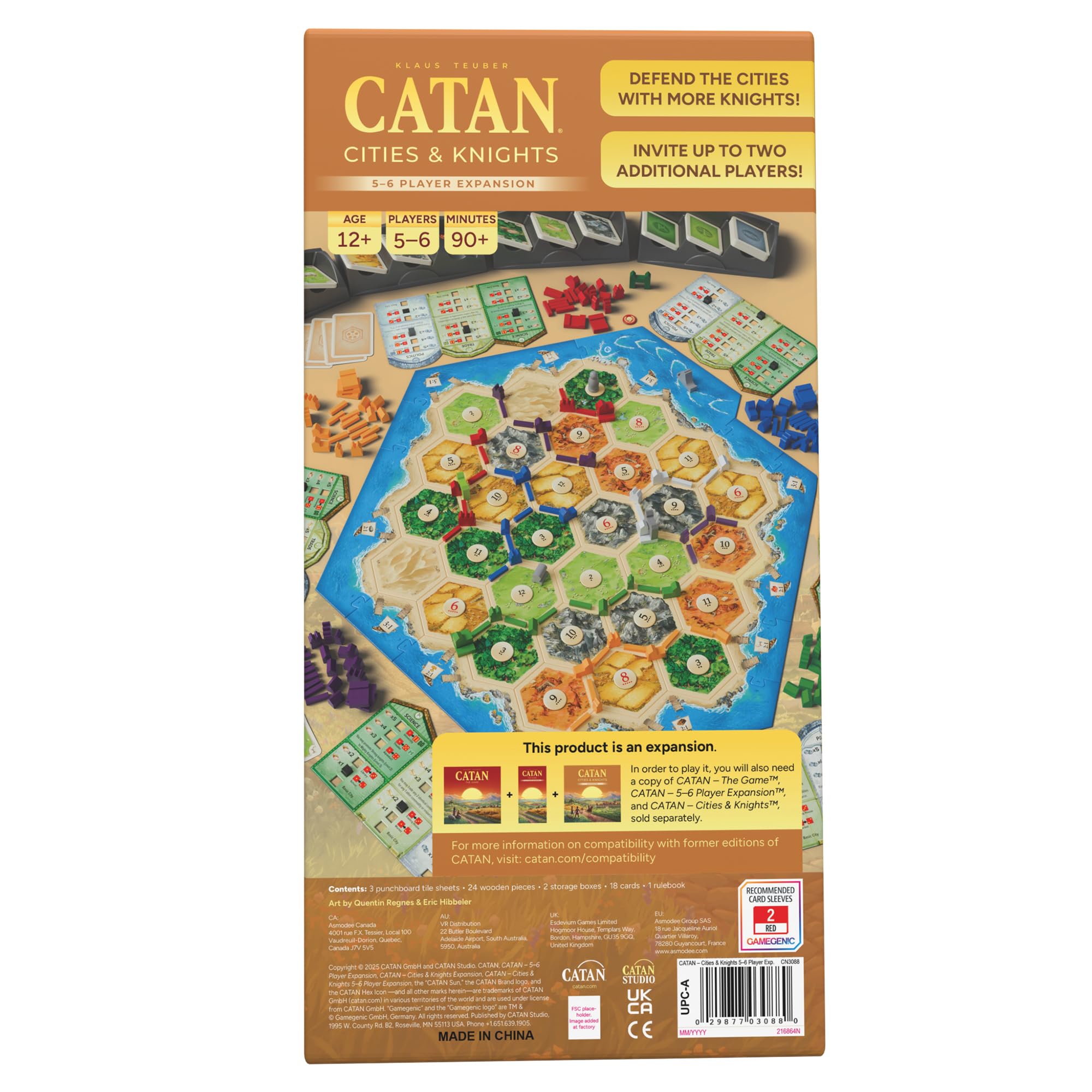 Devir BGCAT56 – Espansione Per Catan Per 5-6 Giocatori, Versione In Catalano, Gioco Da Tavolo Strategico - 3