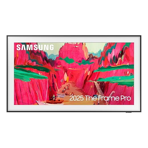 Samsung 65" The Frame Pro LS03WF, NQ4 AI Gen3 Processor, NEO QLED, Matte Display, Modern Frame Design & Art Mode, Samsung Vision AI, 2025