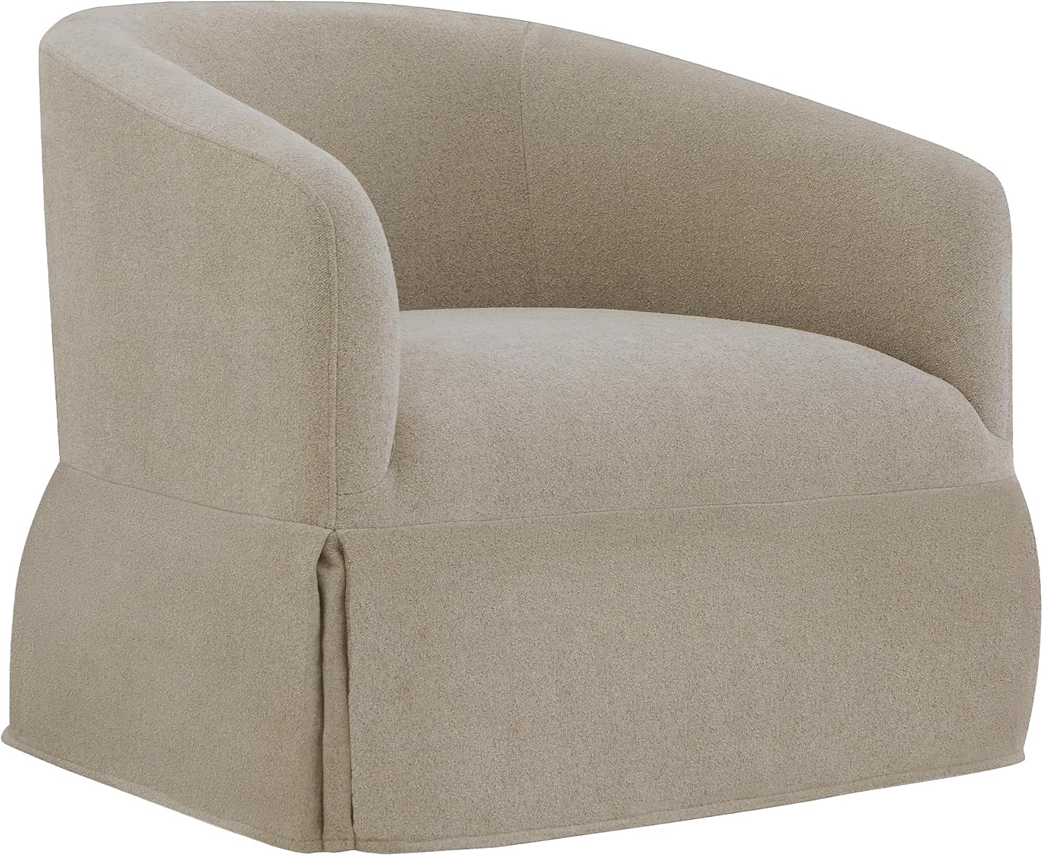 Swivel Accent Chair Modern Armchair for Bedroom Nursery Reading Waiting Living Room,Set of 2,Sand