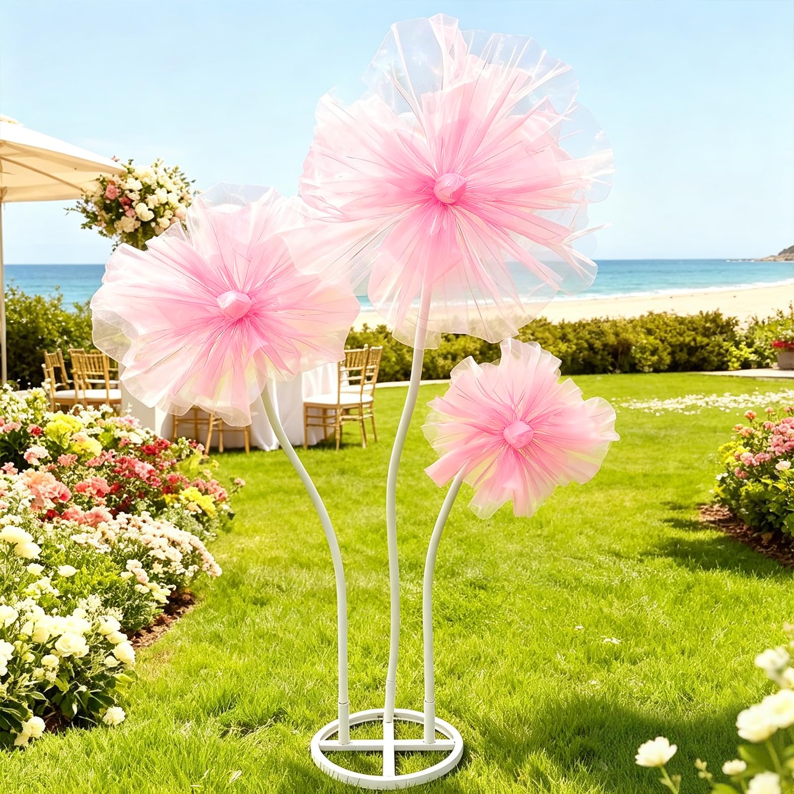 LARDUX fleurs artificielles géantes pour décoration intérieure