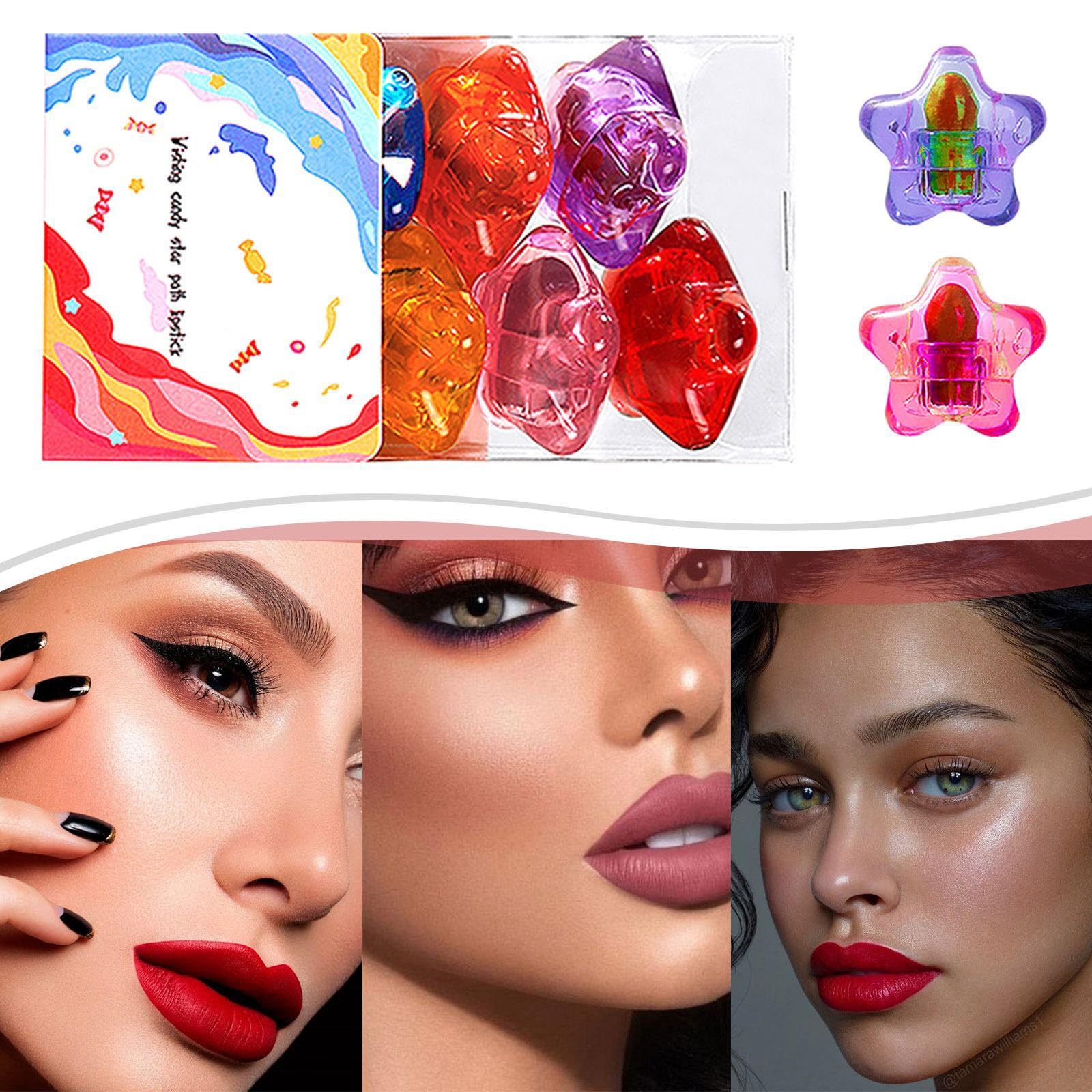 Amazon | 星形 口紅セット 9色 リップグロスセット ルージュ リップ