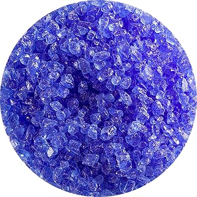 5 Oz Light Sky Blue Transparent Coarse Frit - 90 Coe