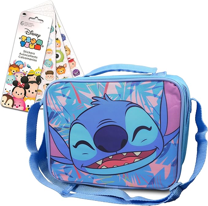 Classic Disney Lilo and Stitch Lunch Bag Bundle For