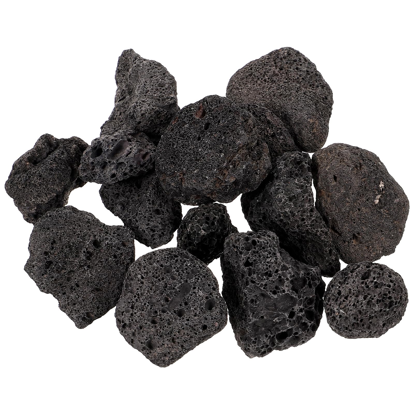 FOMIYES 1 Pack of Natural Lava Rocks for Aquariums and Potted Plants, Small Volcanic Stones for Decorative Use, Ideal for Landscaping and Drainage