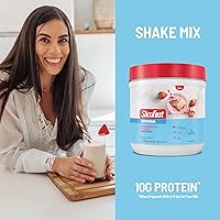 Vista 31 de SlimFast Polvo Original para Reemplazo de Comida, Chocolate Cremoso con Leche, Mezcla para Batido de Pérdida de Peso, 10 g de Proteína, 14 Porciones