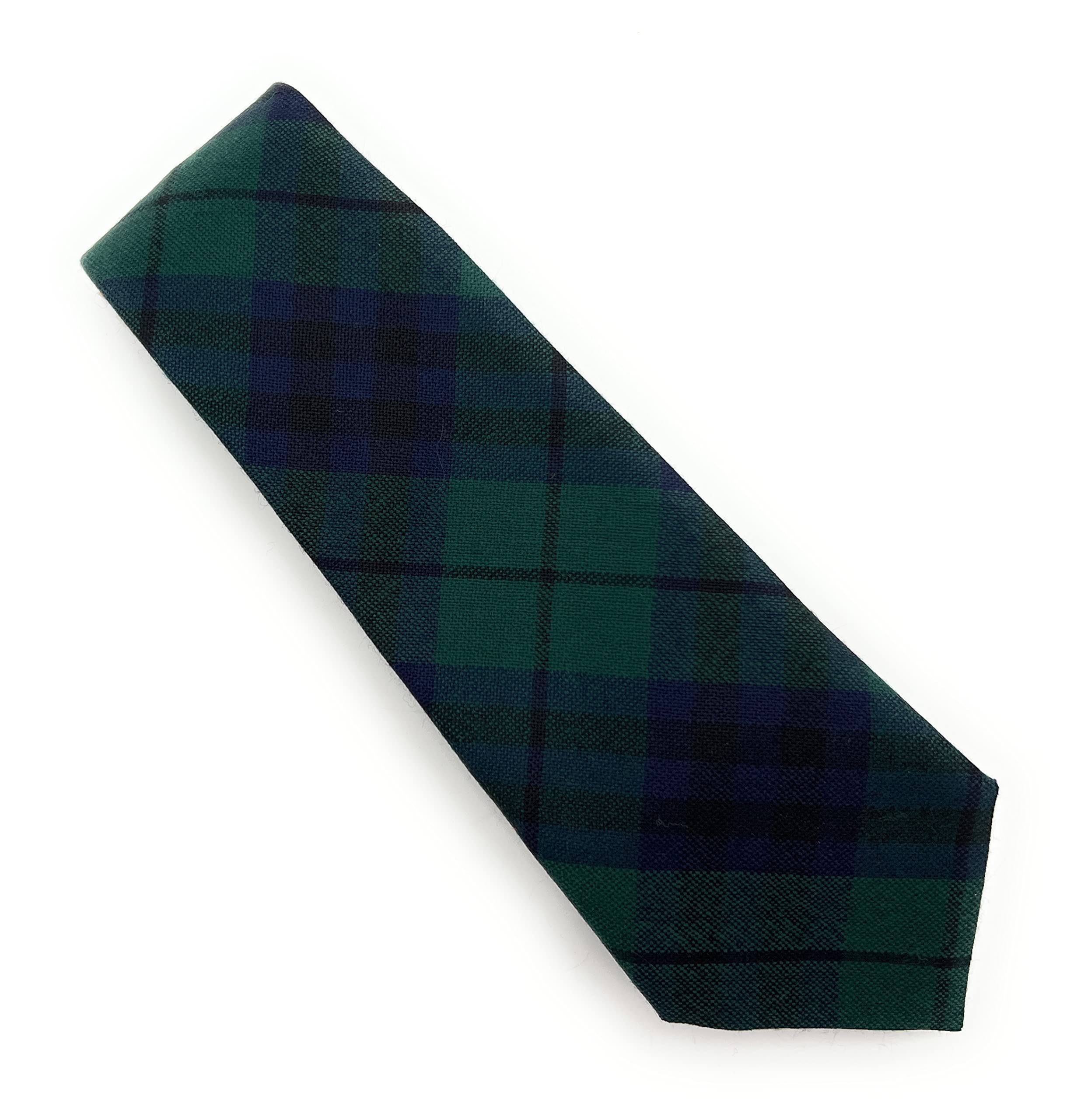 Tartan Tweeds Men's Austin Modern Traditional Tartan Necktie 100% Wool British Made