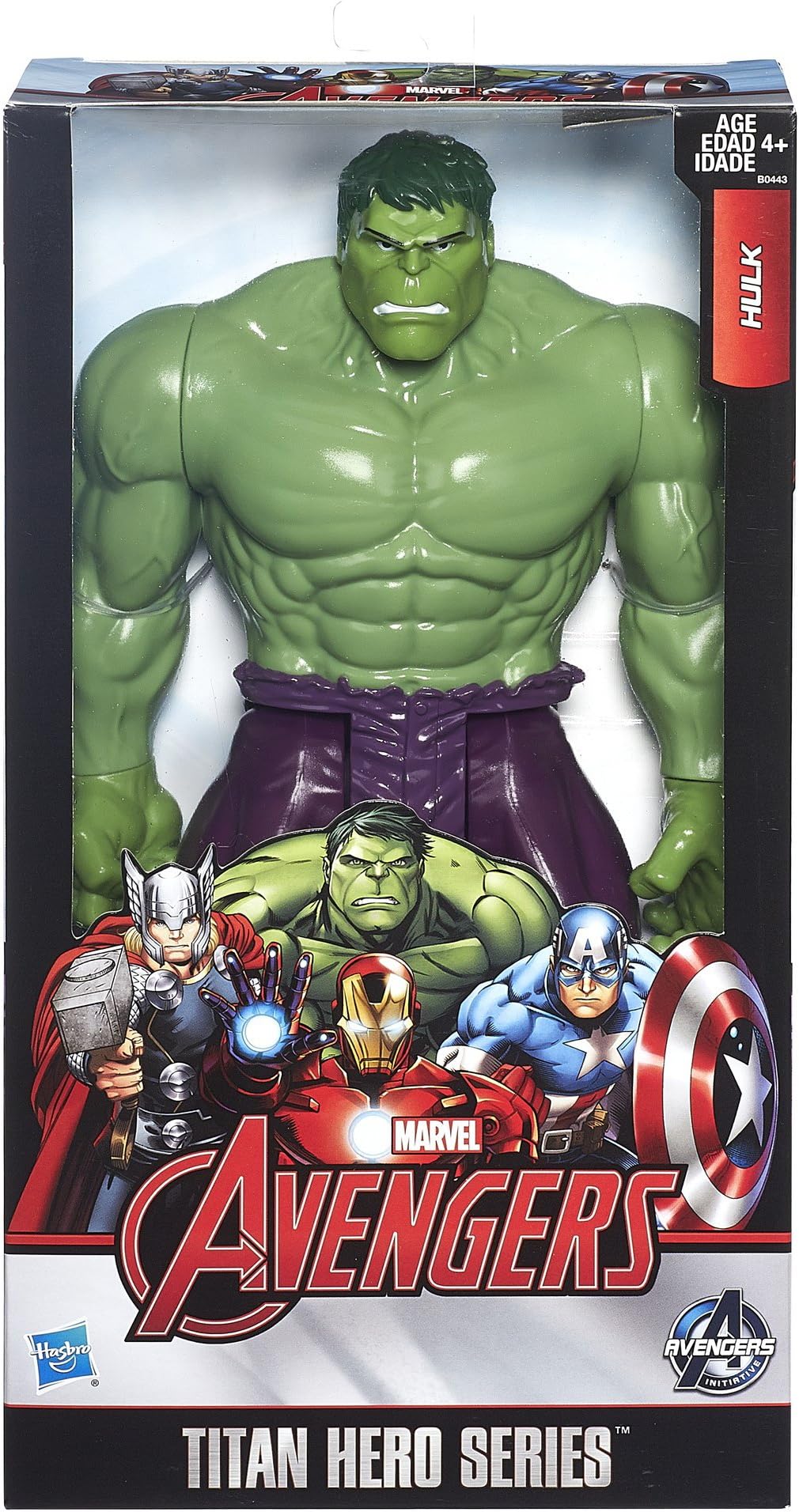 marvel avengers titan hero series hulk figure