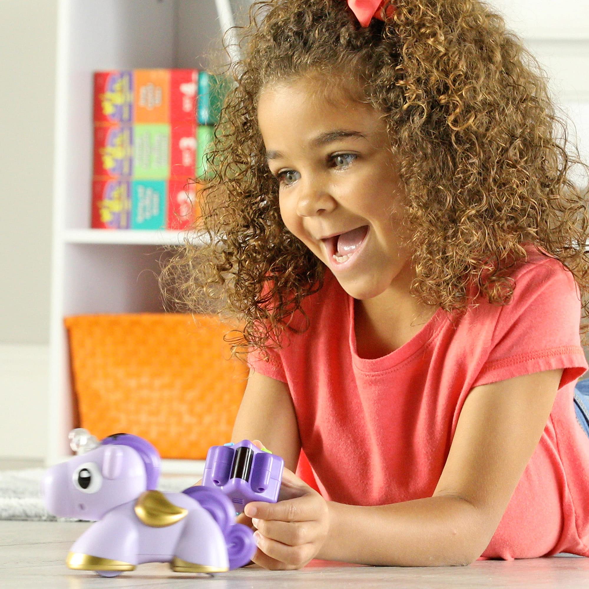 Learning Resources La Unicornio Skye de la colección Coding Critters MagiCoders, Juguete Infantil para codificar, Juegos de Stem para niños de 4+ años de Edad