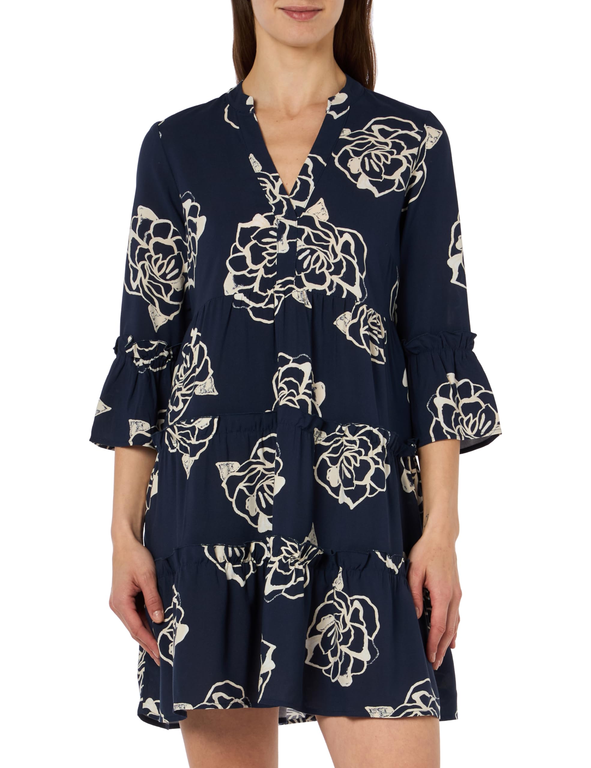 VERO MODA Women's Mini Dress, Blue, M