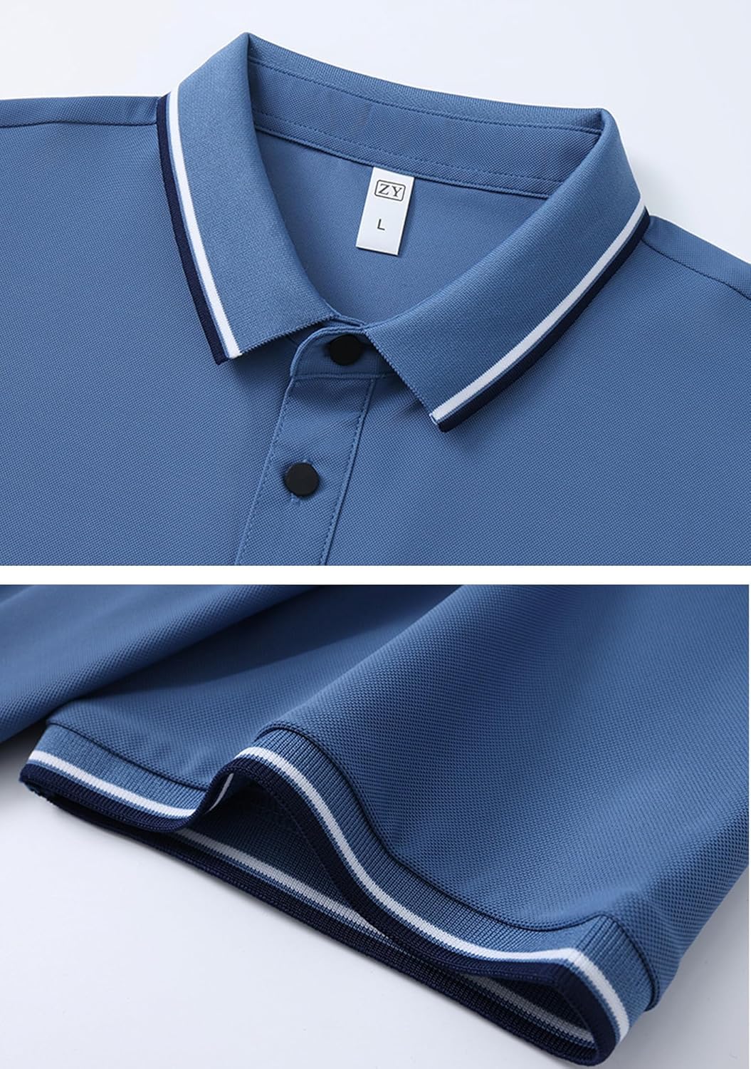 Custom Polo Shirt for Men Women Design Your Own Personalized Golf Tee Work Shirt - Image 2