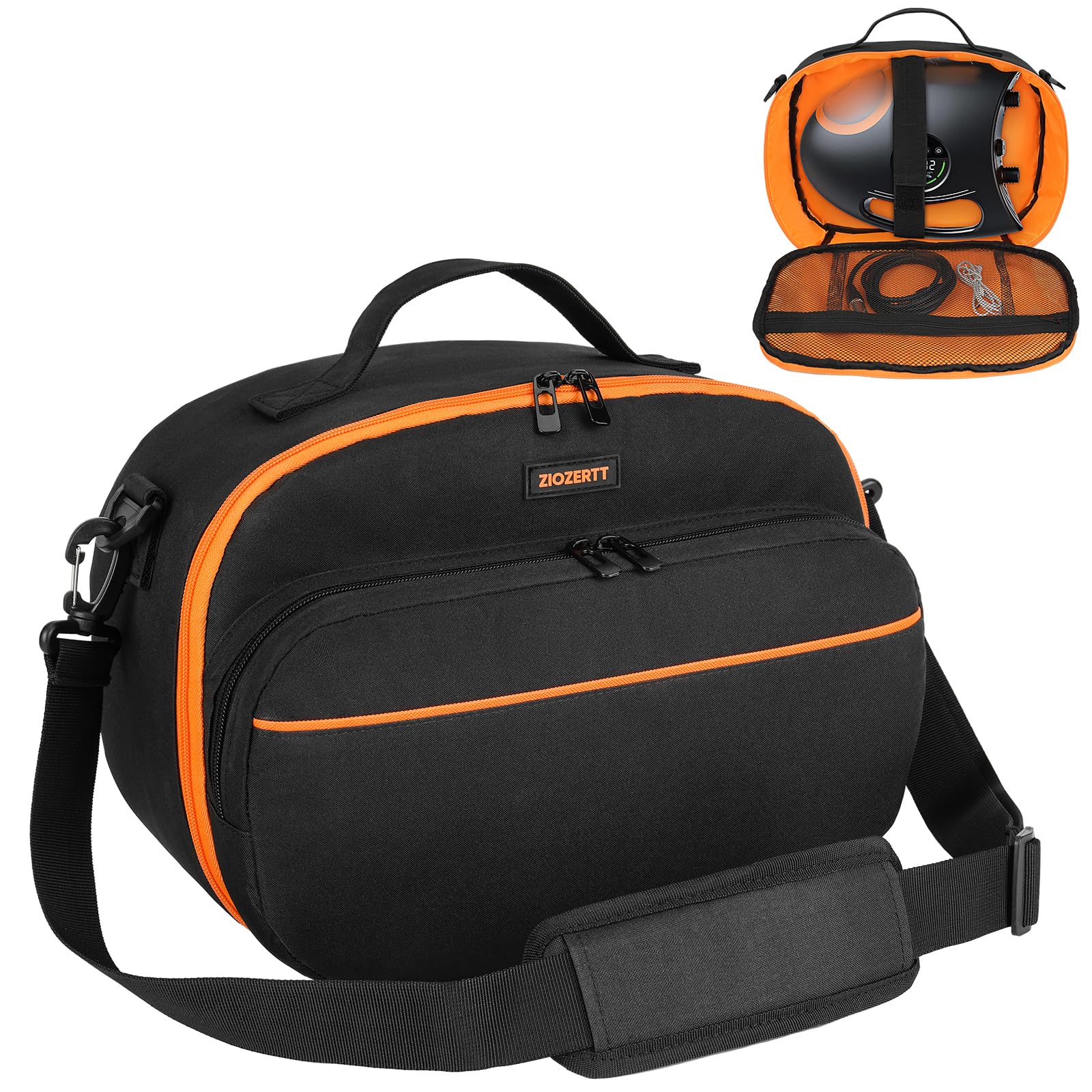 ZIOZERTT Water Resistant Carrying Bag Compatible with OutdoorMaster Shark/Dolphin SUP Paddle Board Pump,Portable Case for Electric Paddle Board Pump Accessories,Bag Only
