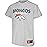 Ultra Game NFL Official Youth Super Soft Game Day T-Shirt, Denver Broncos, Heather Gray, 10-12