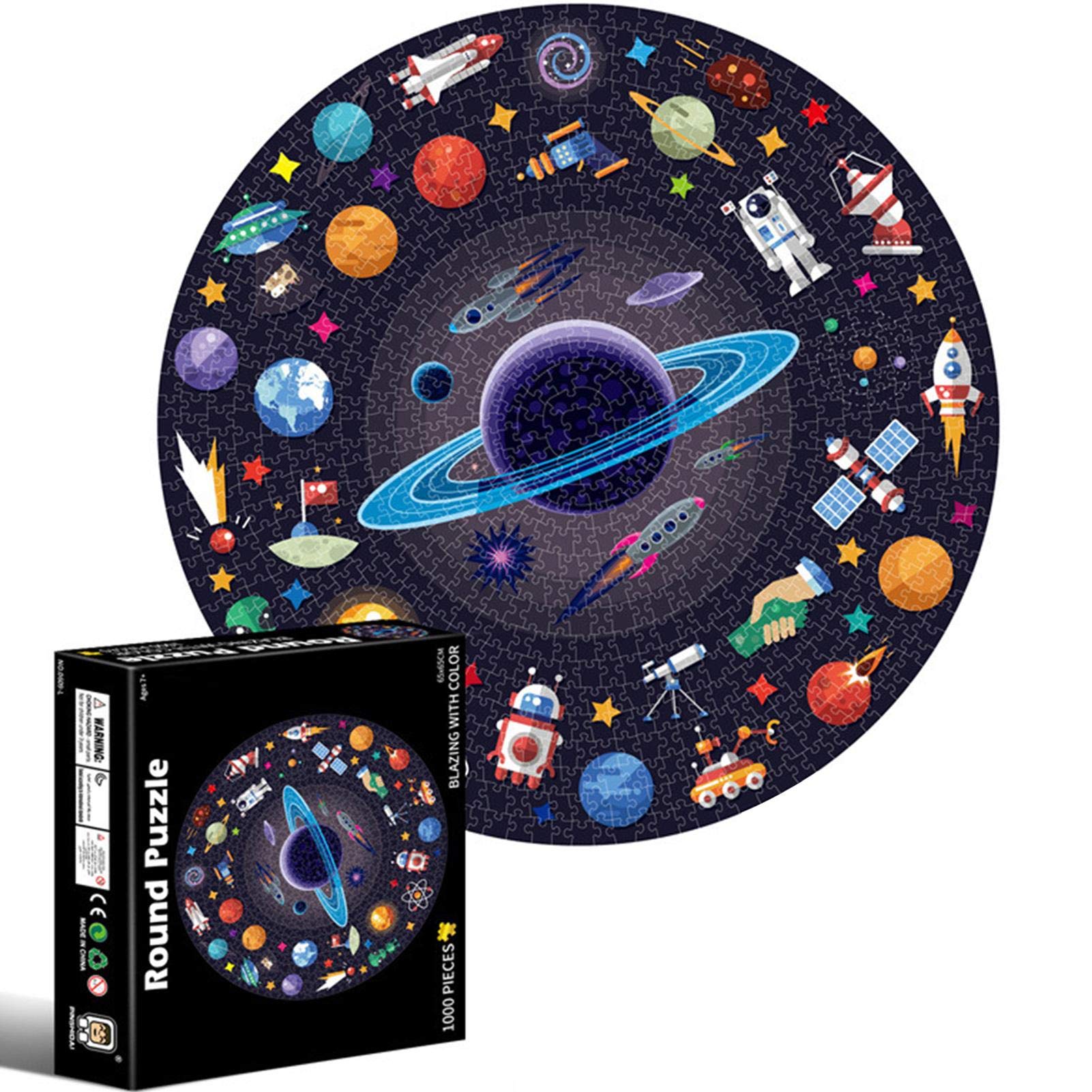 Xiangyin Jigsaw Puzzle for Adults, 1000 Pieces Kids Large Puzzle Game Decompression Toys, Family Toy Game Artpiece Puzzle for Adults Children Puzzles Reduced Pressure Toy Gift