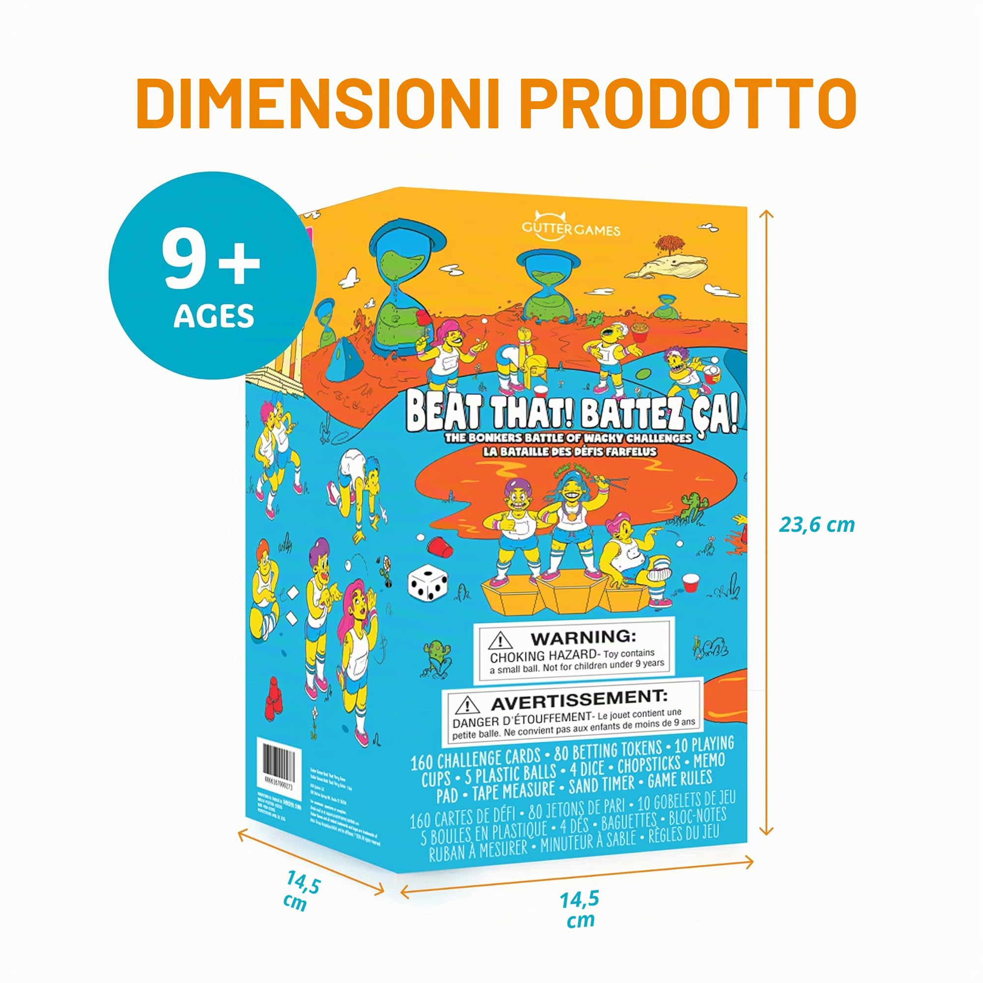 Beat That! - The Bonkers Battle of Wacky Challenges [Gioco per feste in famiglia per bambini e adulti]