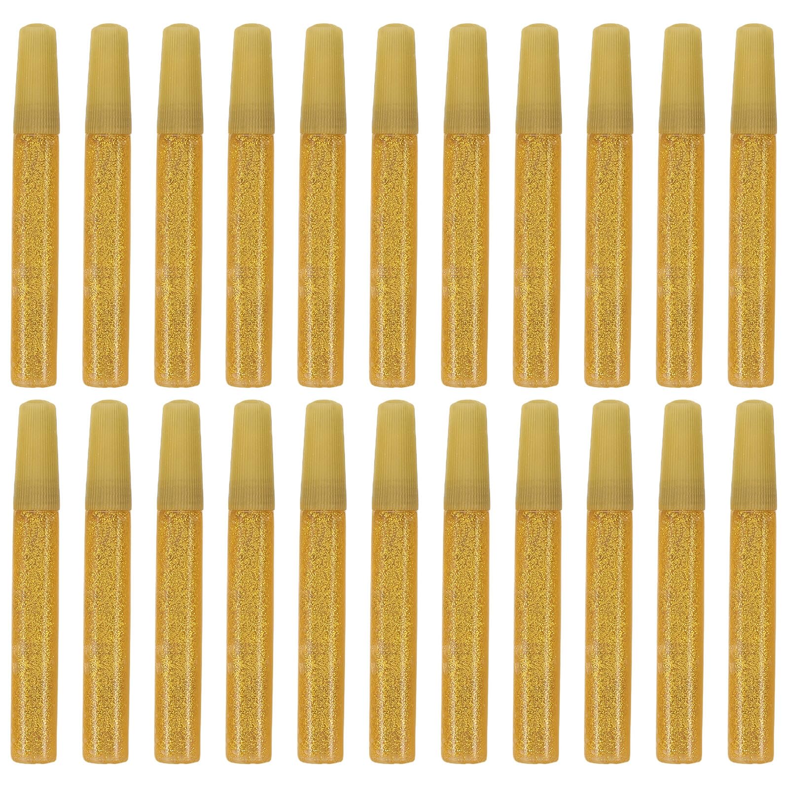 Glitzerklebestift Goldton für Kinder 50 Stück zum Malen und Kleben