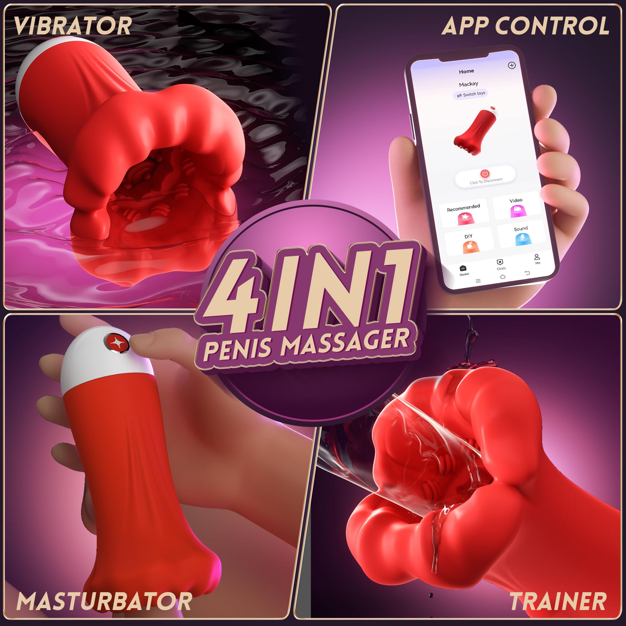 sex gay toy Homemade Cock Ring main image 0