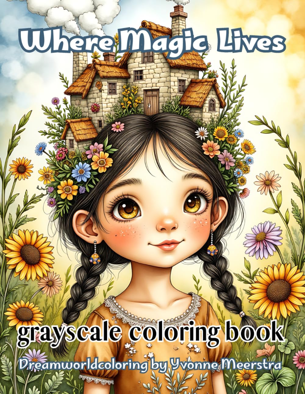 where magic lives: 68 Whimsical Worlds to Color — Where Fairytale Homes, Forest Creatures & Fantasy Characters Bloom