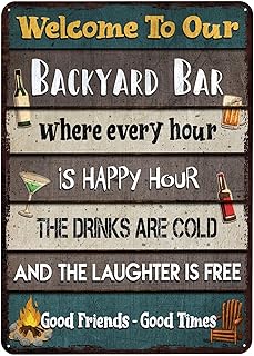 V VIBEPY All Over Printed Hot Tub Rules Metal Sign 12x16 Inches, Hot Tub Sign, Funny Rules Sign, Bathroom Metal Sign, Decorations Sign, Backyard Metal Sign, Outdoor Metal Sign, Hot Tub Rules Sign