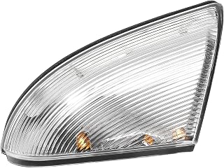 LED Mirror Turn Signal Light Front Right Passenger Side Compatible with Dodge 2009-2014 Ram 1500 2010-2014 Ram 2500 Replace# 68064948AA