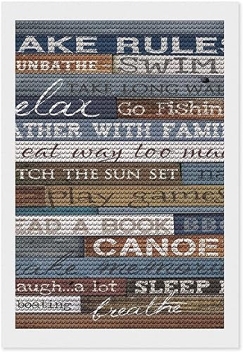 Kit de pintura de diamante 5D para manualidades de taladro completo, obras de arte de bricolaje utilizadas para decoración de pared del hogar