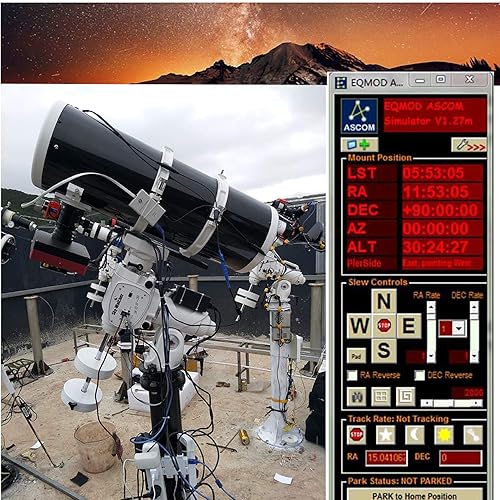 Miniatura 3 de Telescopios Cable de Control de Montaje Ecuatorial para Skywatcher HEQ5pro AZEQ5 AZEQ6 EQ6-R Soporte EQMOD ASCOM Configuración de software Manual