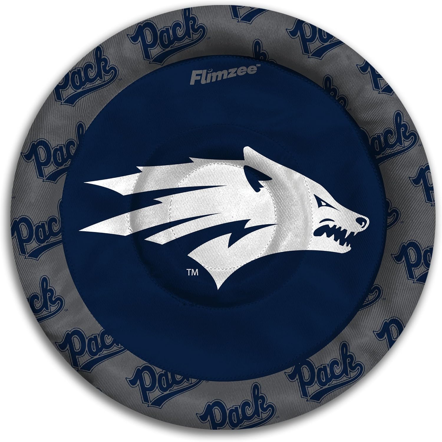 YouTheFan NCAA Nevada Wolf Pack Flimzee Bean-Bag Flying Disc
