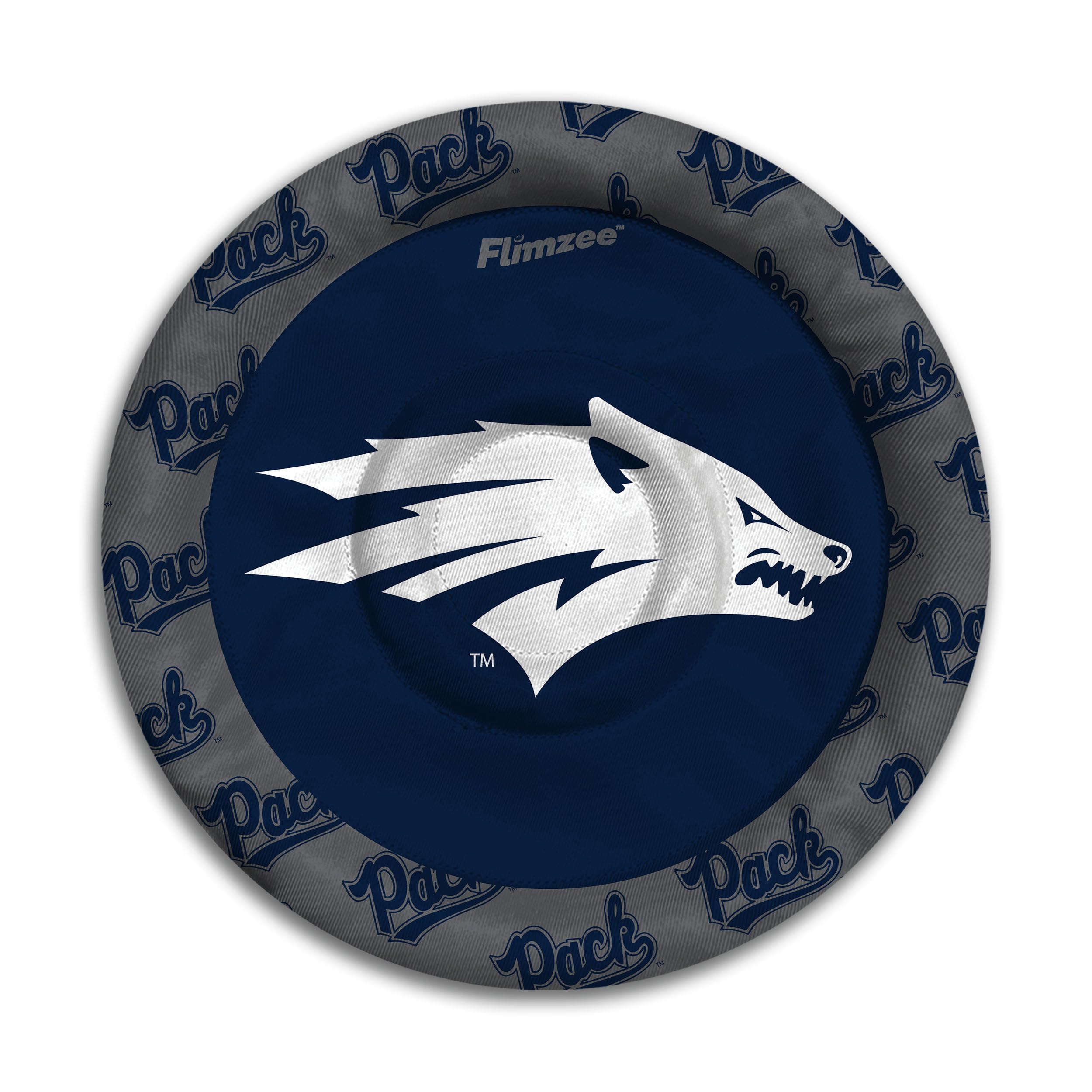 YouTheFan NCAA Nevada Wolf Pack Flimzee Bean Bag Flying Disc