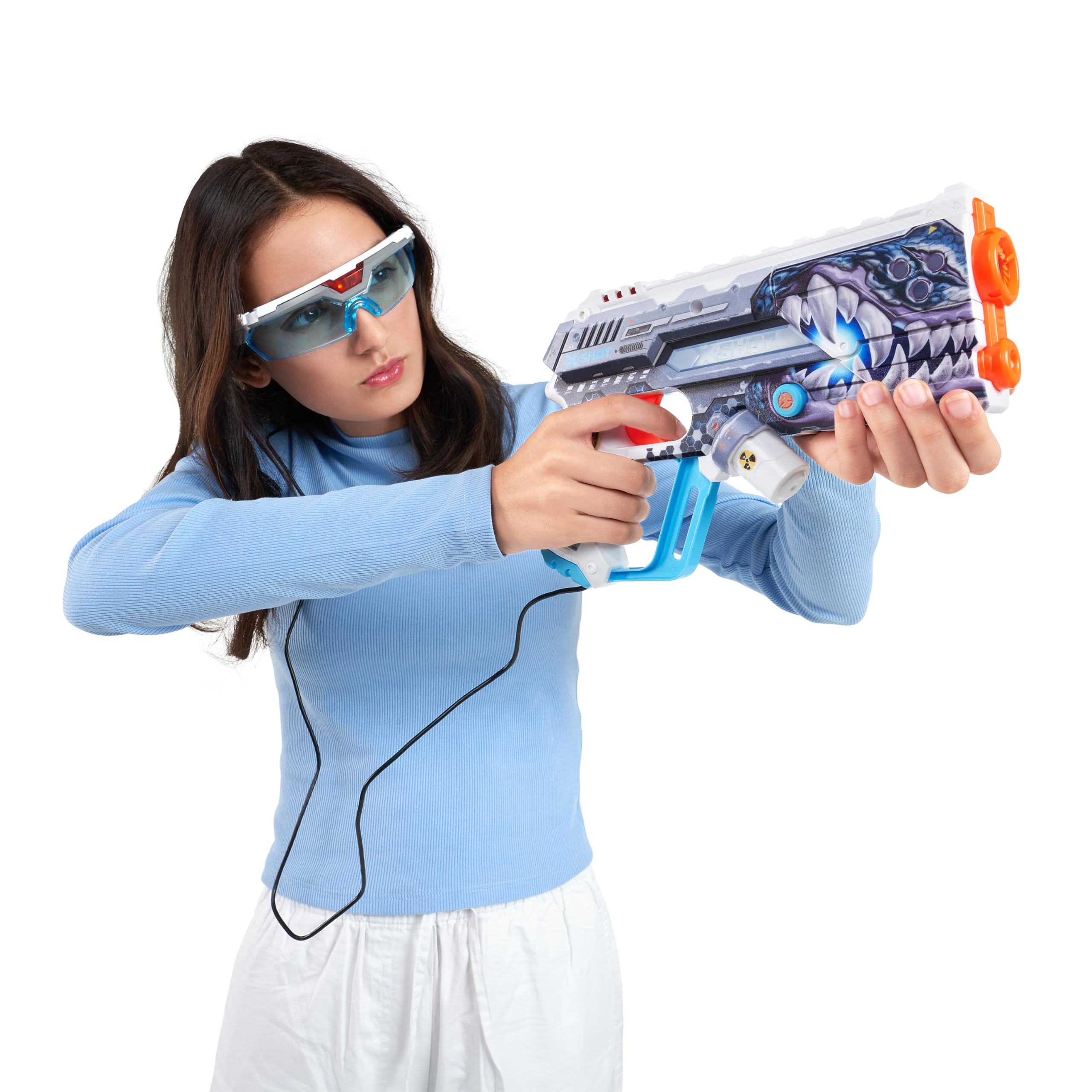XSHOT- Pelli X-Shot Laser 360 Cannone, Colore, 36656, set di 4 laser