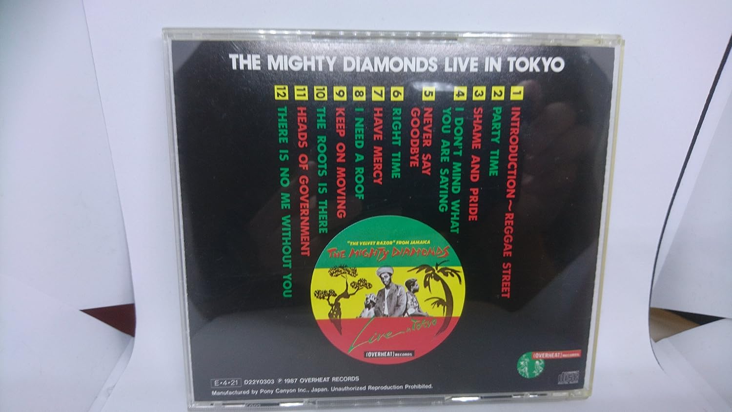 THE MIGHTY DIAMONDS - Live In Tokyo - Disque CD