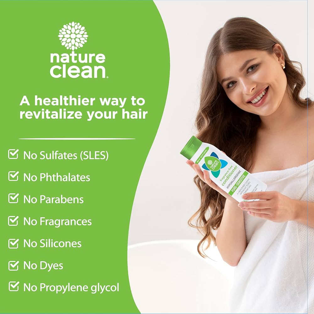 シャンプー *generer Natural hair care Conditioner Amazon.com: Nature Clean All-natural Sulfate-free Conditioner For