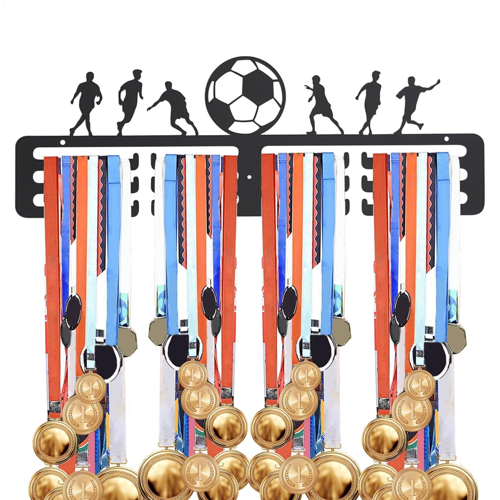 Soporte para trofeos de fútbol ideal como regalo para futbolistas