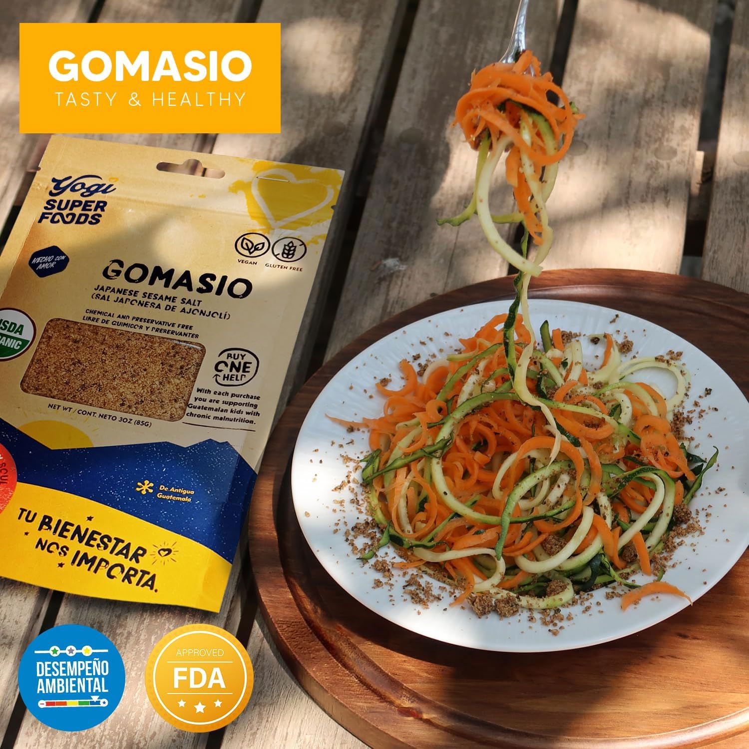 Amazon.com : Yogi Super Foods Japanese Gomasio Sesame Salt