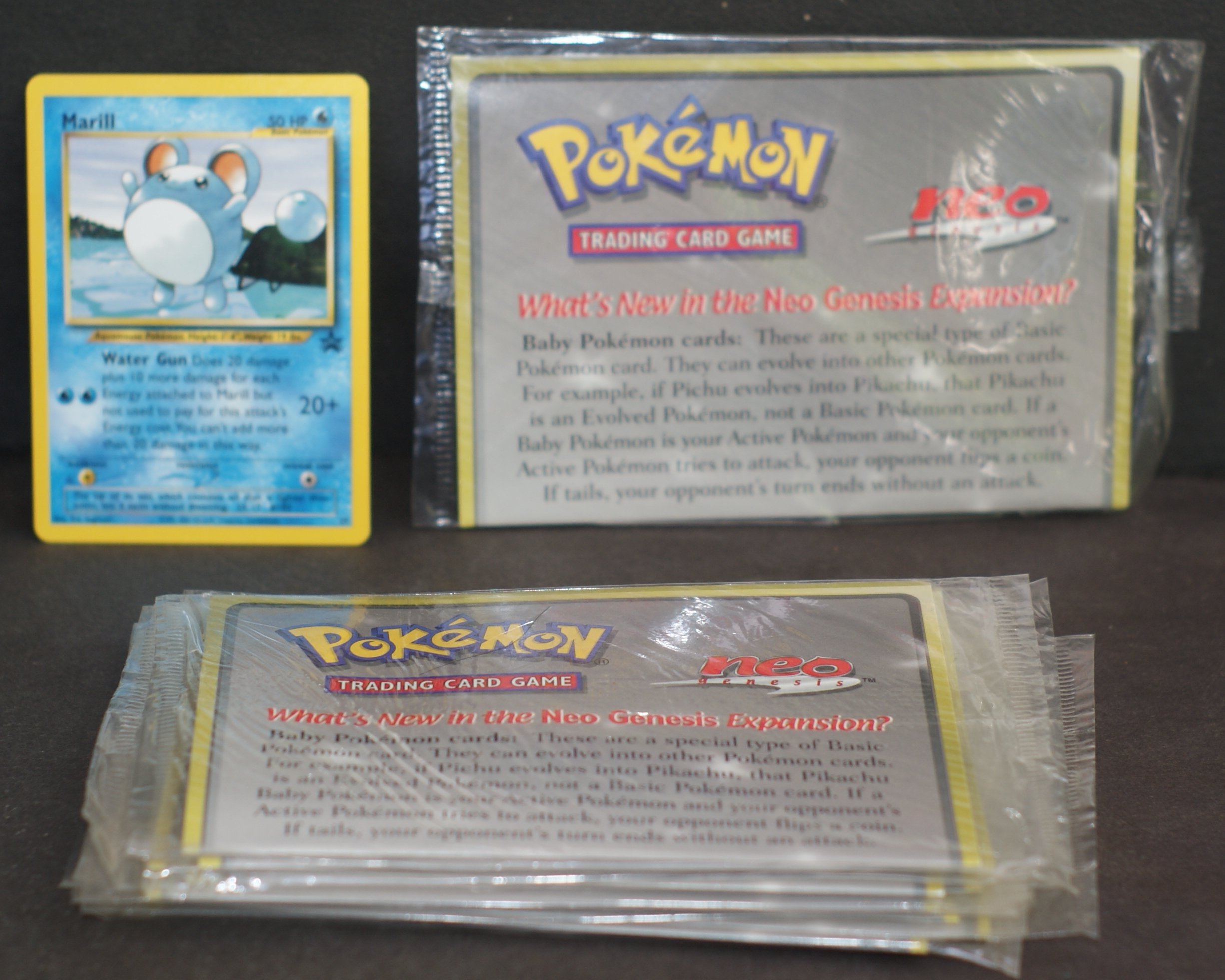 Wizards of the Coast Pokemon - Marill (Pokemon TCG Card) 1999-2002 Pokemon Exclusive Black Star Promos #29