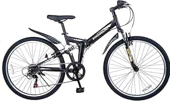 Amazon | 21Technology マウンテンバイク 折り畳み(26インチ) 6段変速