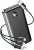 Cargador Portátil IAPOS 60000mAh Carga Rápida 22.5W, para 5 Dispositivos | Capacidad 45% Mayor, 10 Veces para iPhone, con Cable 3 en 1, Batería Externa para Teléfonos/iPad, Esencial para Viajes y Camping 1