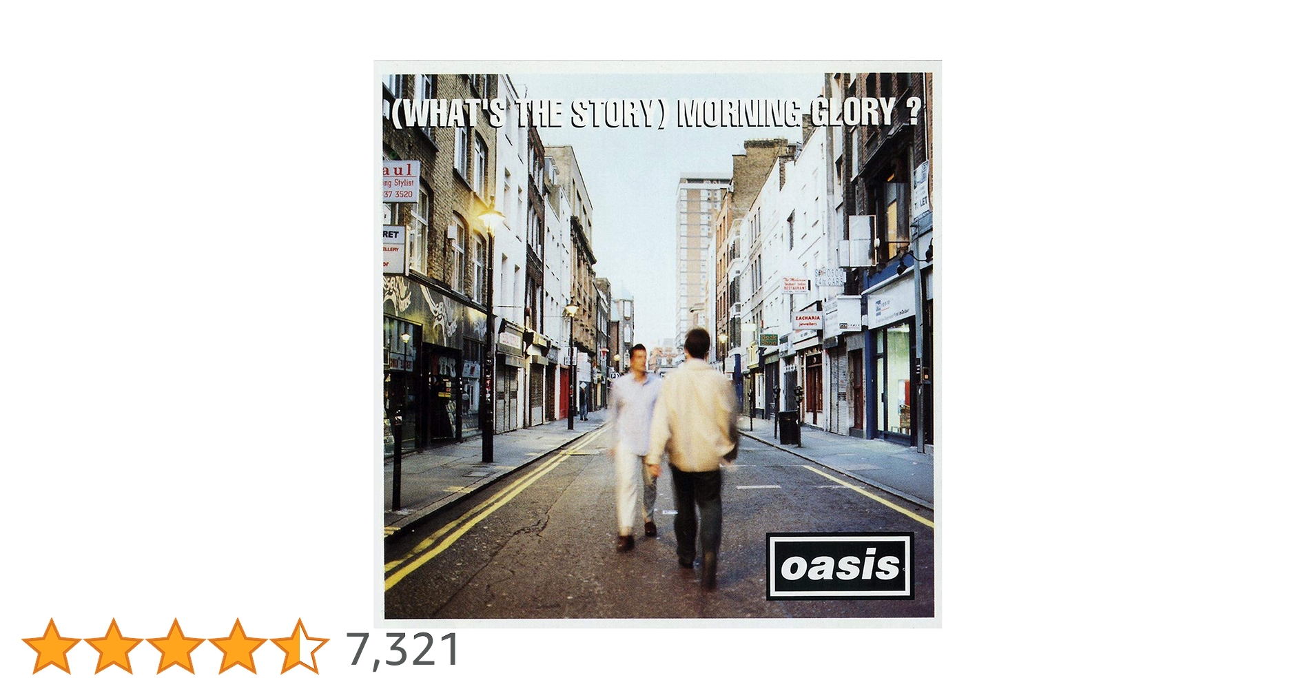【2LP/EU盤/新品未開封】Oasis / Morning Glory? Oasis [What's the Story] Morning Glory? - White Vinyl - Live