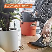 Vista 5 de Armor All® AA155 Aspiradora portátil húmeda/seca de 1.5 galones y 2 HP pico, naranja