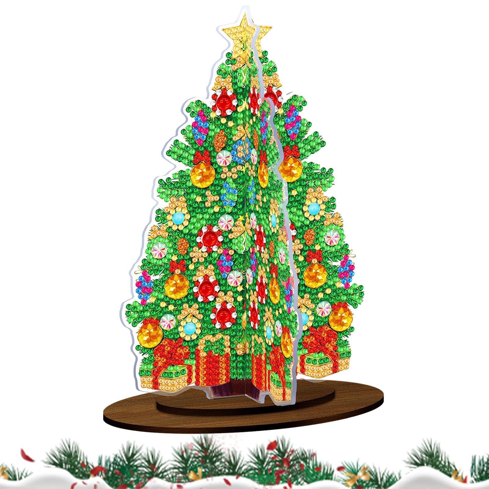 Amazon.co.jp: クリスマス ツリー アート クラフト - アクリル