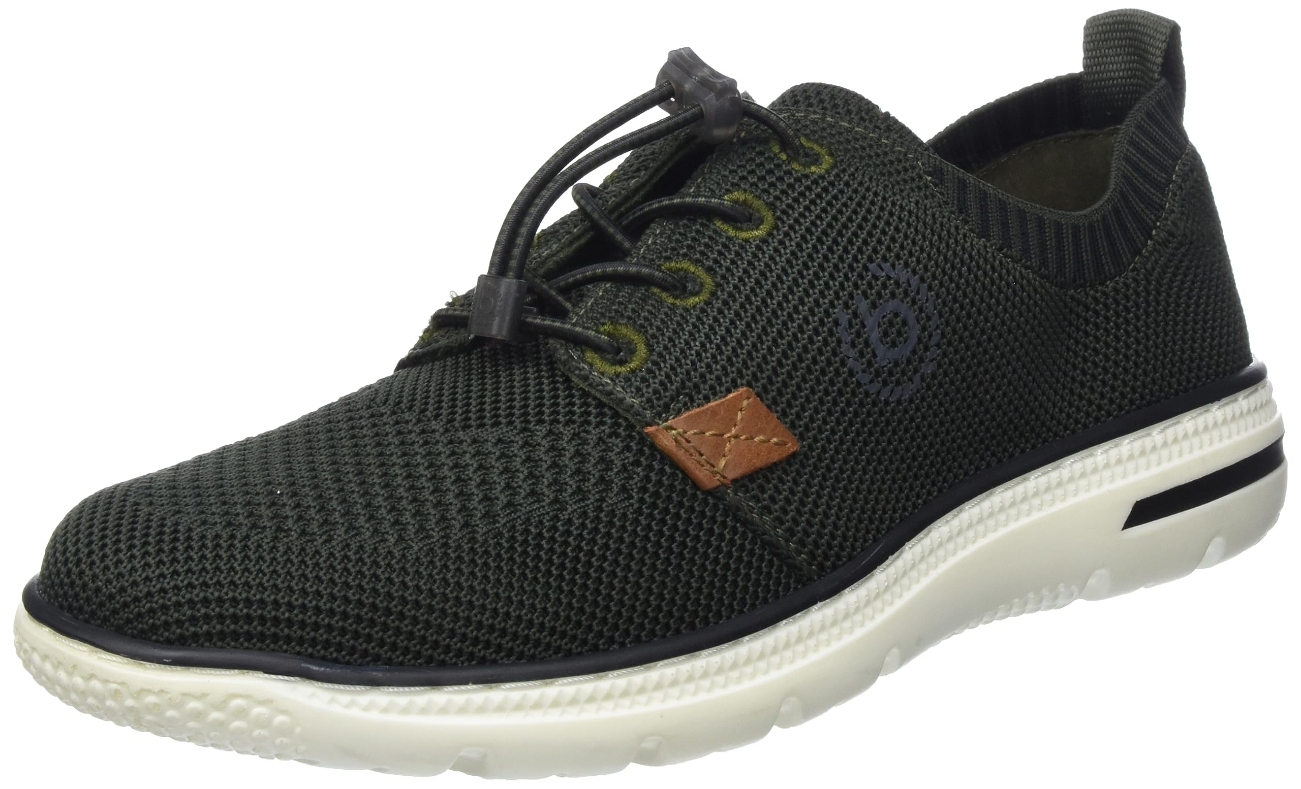 bugatti Men's Lace-up Sneaker, Green, 6.5 UK