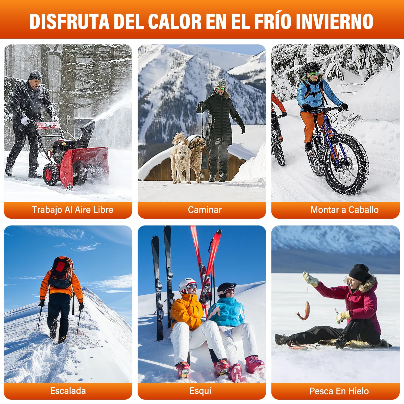 Calcetines Calefactables,5V/5000mAh Recargables Calcetines Electricos Calefactables con 4 Temperaturas,Bateria Calcetines Calefactables Hombres Mujer 36-46,para Esquí,Exterior,Senderismo